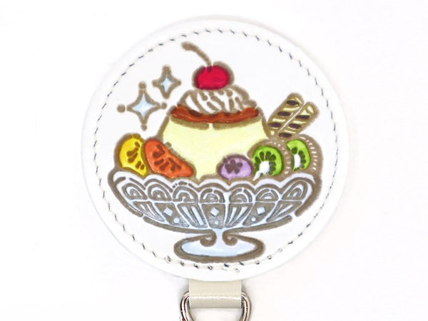 Custerd Pudding Key Ring