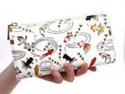 Gold Fishes L-shaped Long Wallet