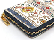 Calico Zippered Long Wallet