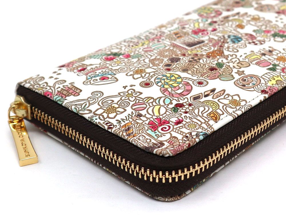 Candy House Zippered Long Wallet