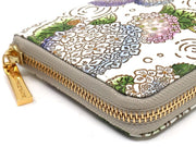 Hydrangeas Zippered Long Wallet