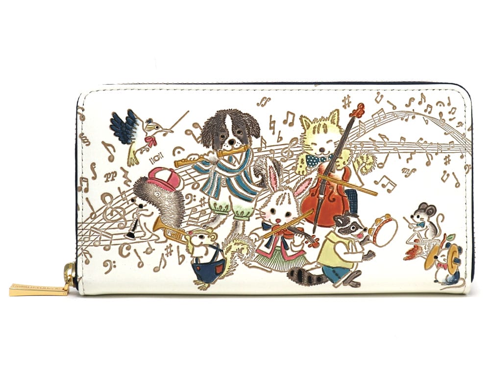 Concert Zippered Long Wallet
