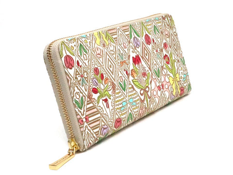 Tulips Zippered Long Wallet