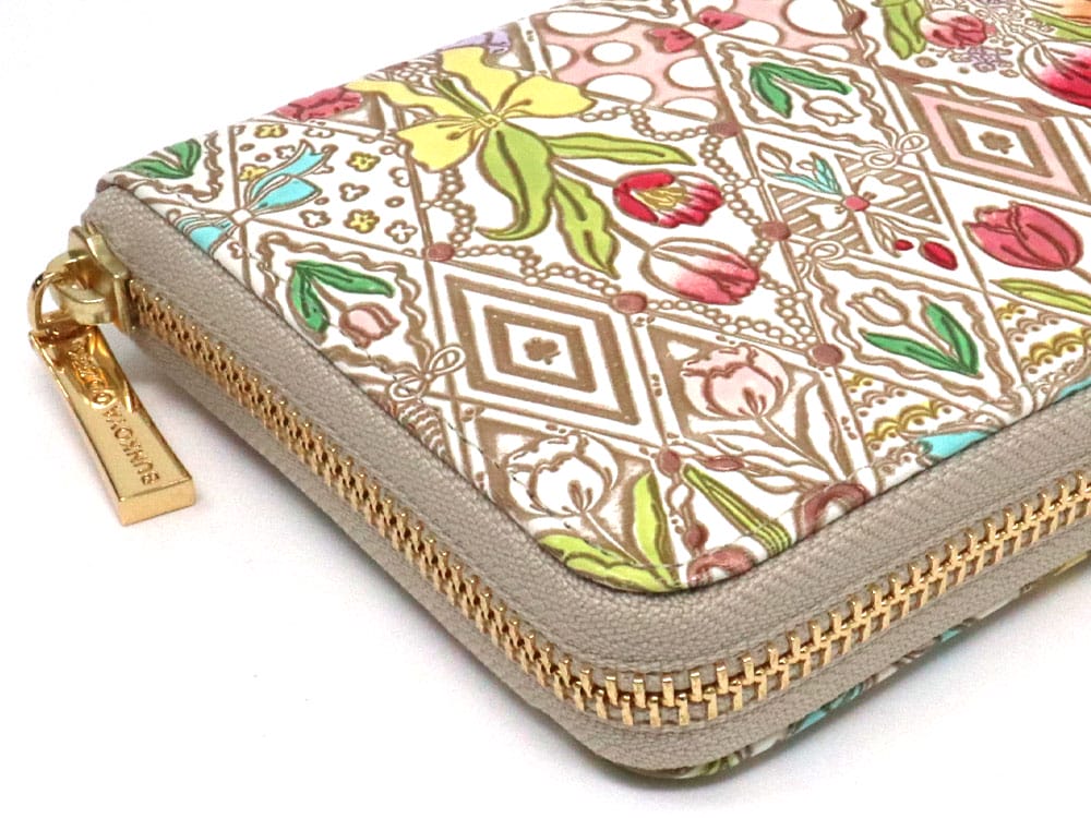 Tulips Zippered Long Wallet
