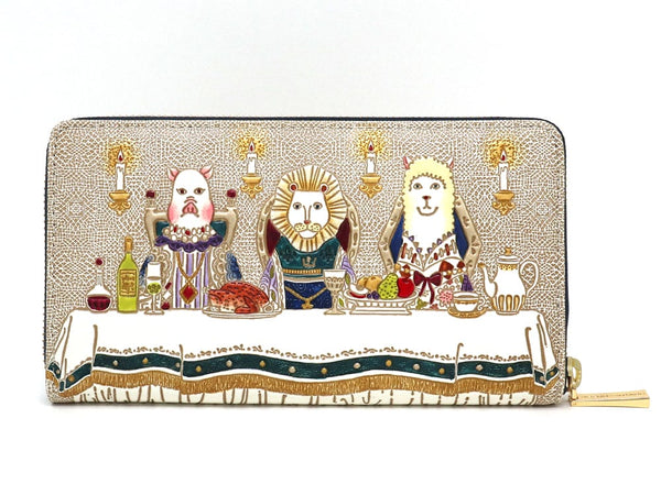 Noble Animals Zippered Long Wallet