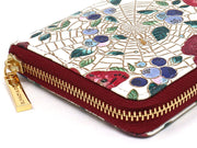 Blueberry (Red) Zippered Long Wallet