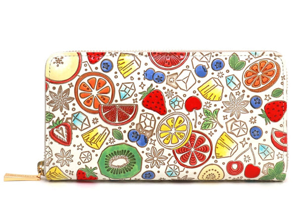 Fruit Punch Zippered Long Wallet