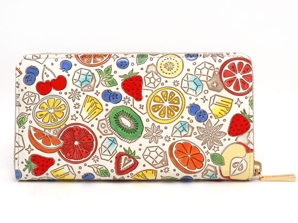 Fruit Punch Zippered Long Wallet