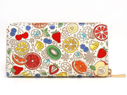 Fruit Punch Zippered Long Wallet
