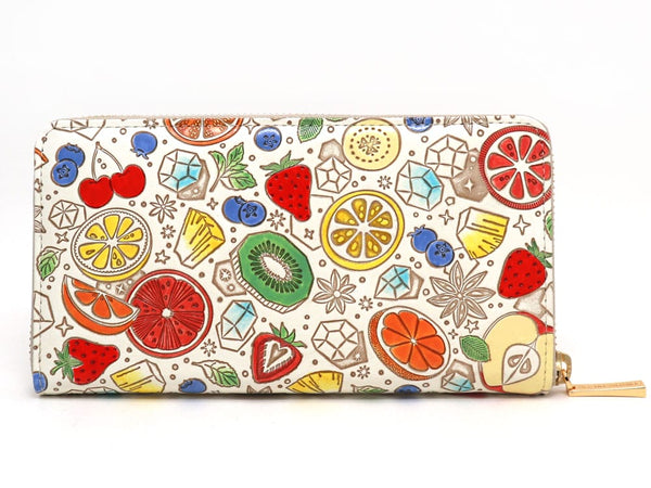 Fruit Punch Zippered Long Wallet