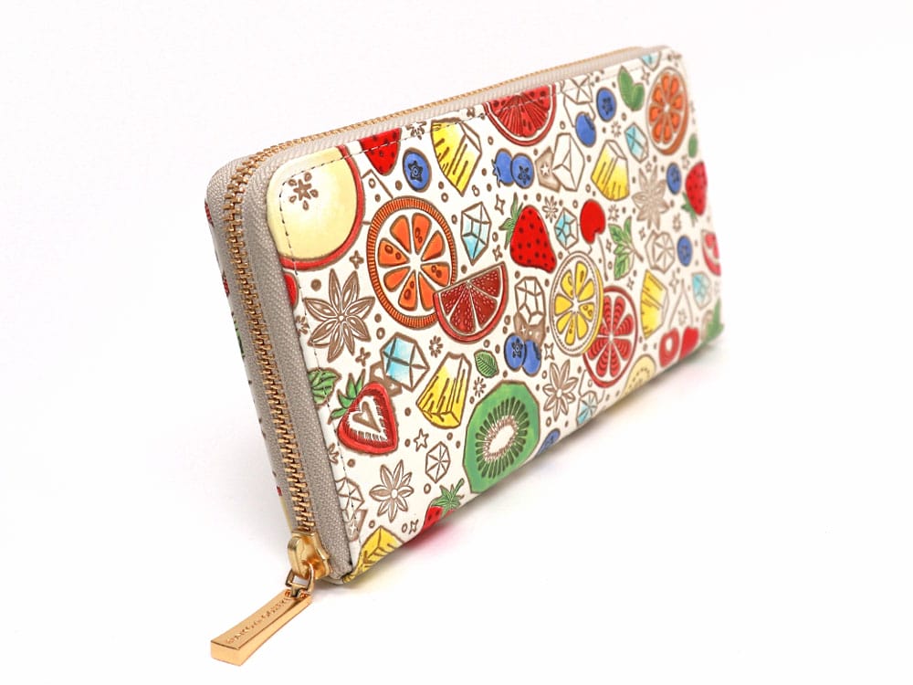 Fruit Punch Zippered Long Wallet