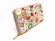 Fruit Punch Zippered Long Wallet