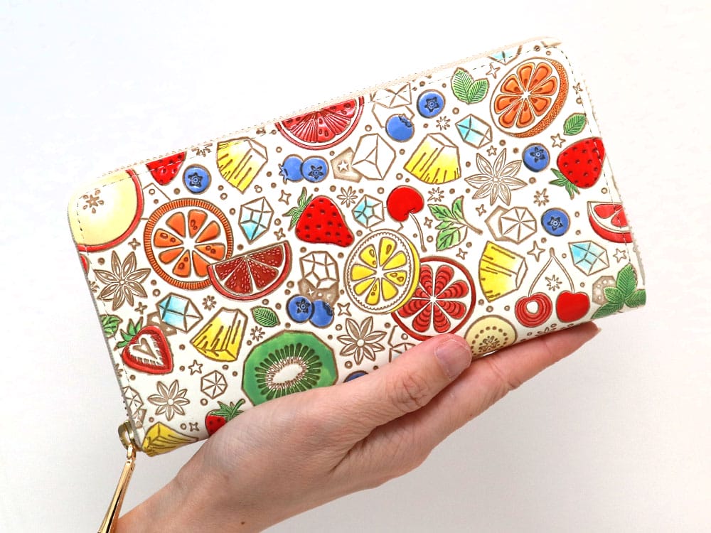 Fruit Punch Zippered Long Wallet