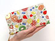 Fruit Punch Zippered Long Wallet