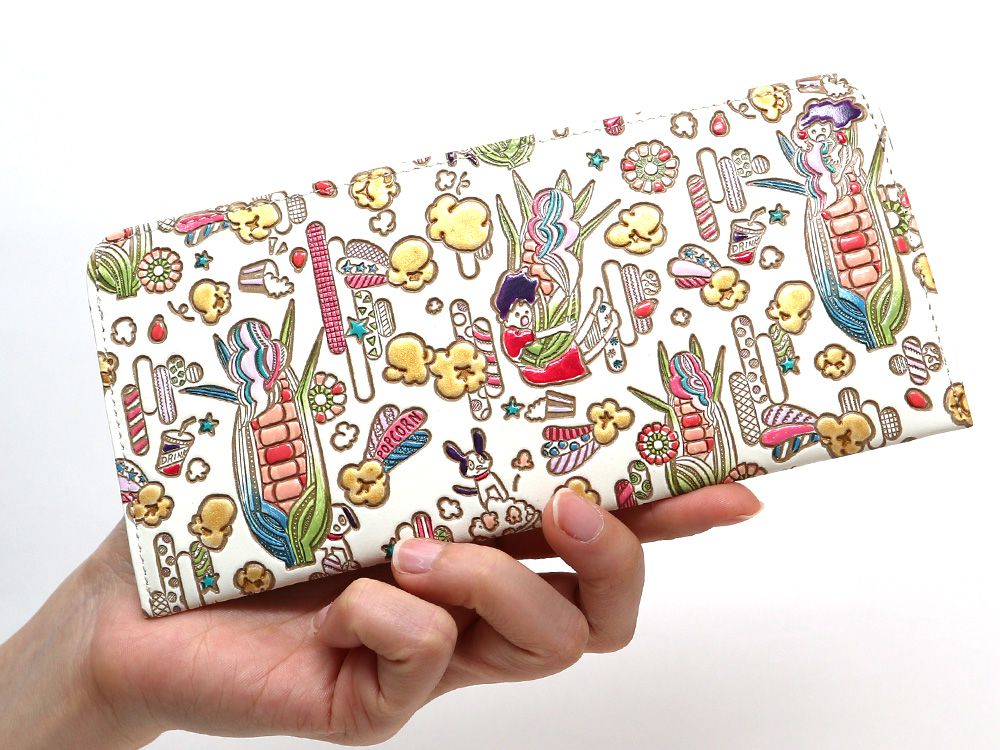 Popcorn Girl (Vitamin colors) Minimalist Wallet