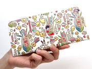 Popcorn Girl (Vitamin colors) Minimalist Wallet