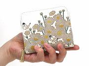 Marguerites Zip Around Bi-Fold Wallet