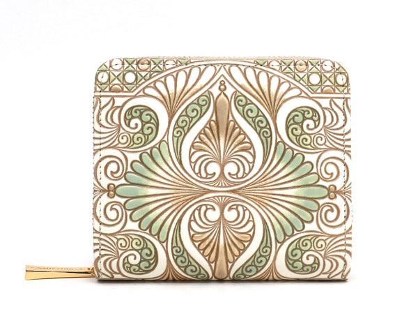 Rocaille (Khaki) Zip Around Bi-Fold Wallet