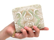 Rocaille (Khaki) Zip Around Bi-Fold Wallet