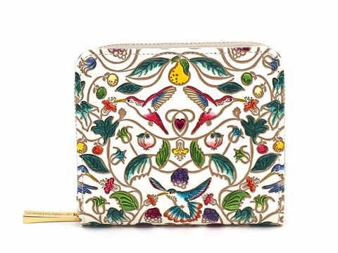 Hummingbirds Zip Around Bi-Fold Wallet