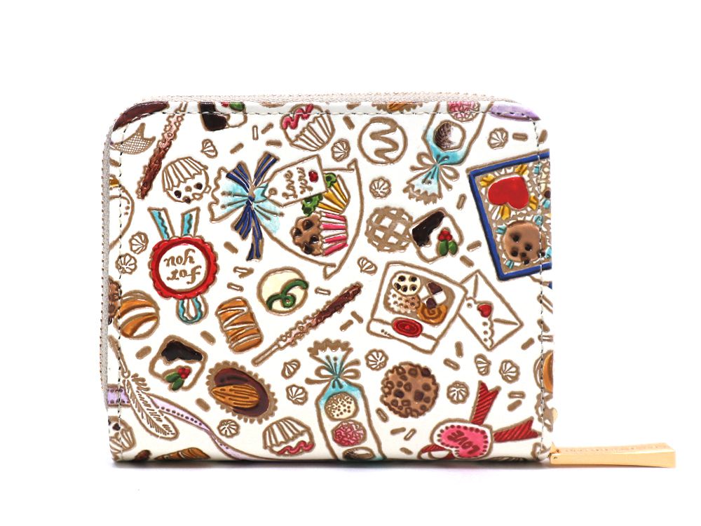 Chocolate Zip Around Bi-Fold Wallet