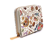 Chocolate Zip Around Bi-Fold Wallet