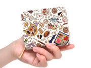 Chocolate Zip Around Bi-Fold Wallet