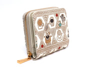 Coffee Zip Around Bi-Fold Wallet