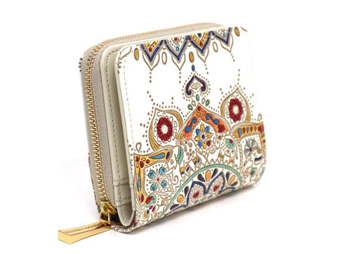 Elephant Carnival Zip Around Bi-Fold Wallet