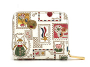 Stamps Zip Around Bi-Fold Wallet