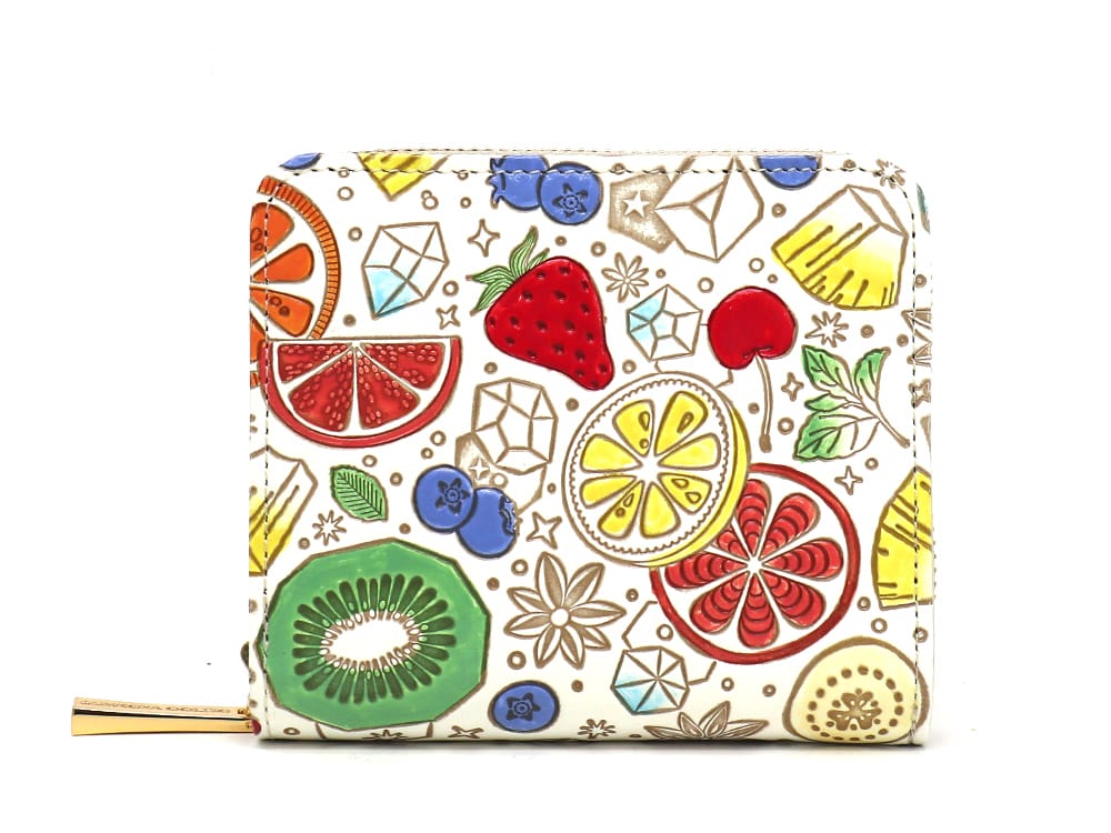 Fruit Punch Zip Around Bi-Fold Wallet
