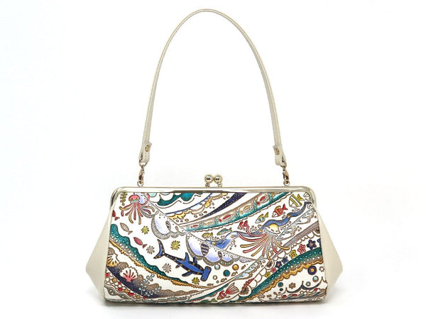 Ocean Clasp Clutch Purse