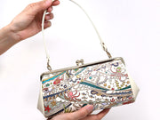 Ocean Clasp Clutch Purse