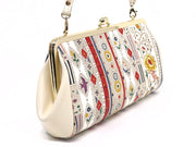 Calico GAMAGUCHI Clasp Clutch Purse