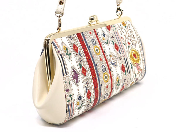 Calico GAMAGUCHI Clasp Clutch Purse