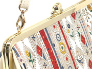 Calico GAMAGUCHI Clasp Clutch Purse