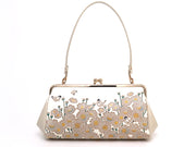 Marguerites GAMAGUCHI Clasp Clutch Purse
