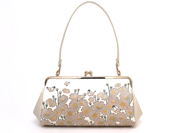 Marguerites GAMAGUCHI Clasp Clutch Purse