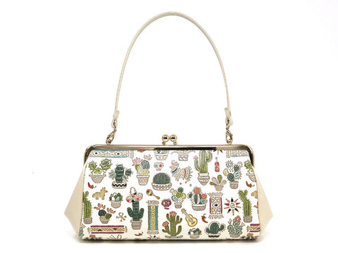 Cactus GAMAGUCHI Clasp Clutch Purse