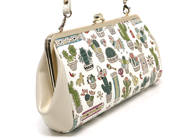 Cactus GAMAGUCHI Clasp Clutch Purse