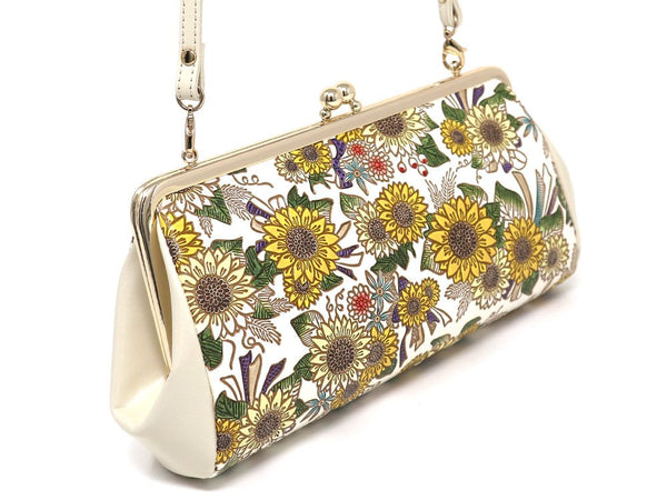 Sunflowers Clasp Clutch Purse