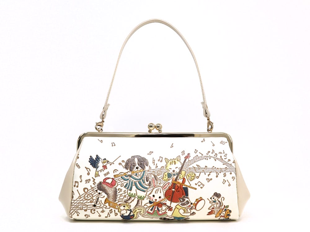 Concert GAMAGUCHI Clasp Clutch Purse