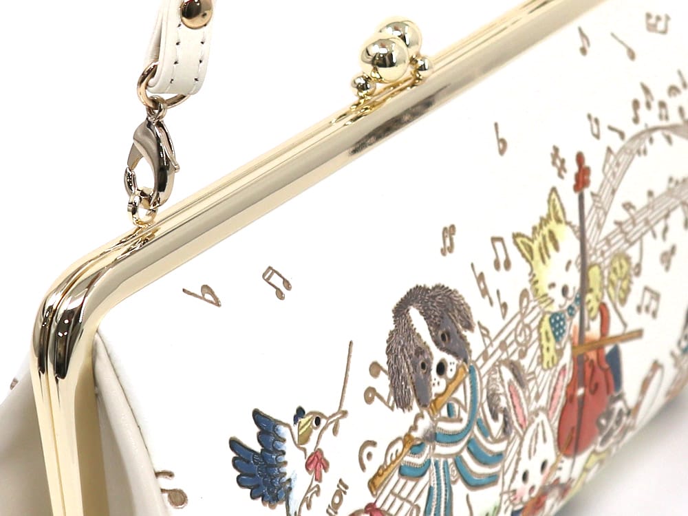 Concert GAMAGUCHI Clasp Clutch Purse