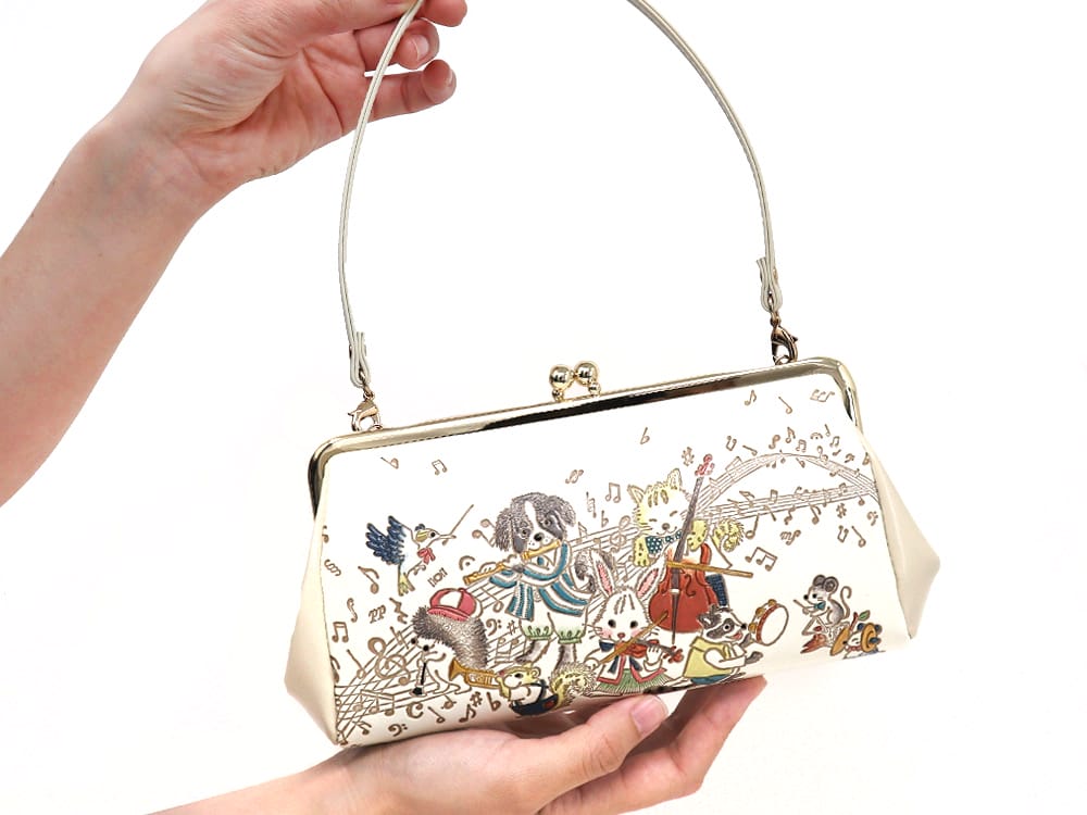 Concert GAMAGUCHI Clasp Clutch Purse