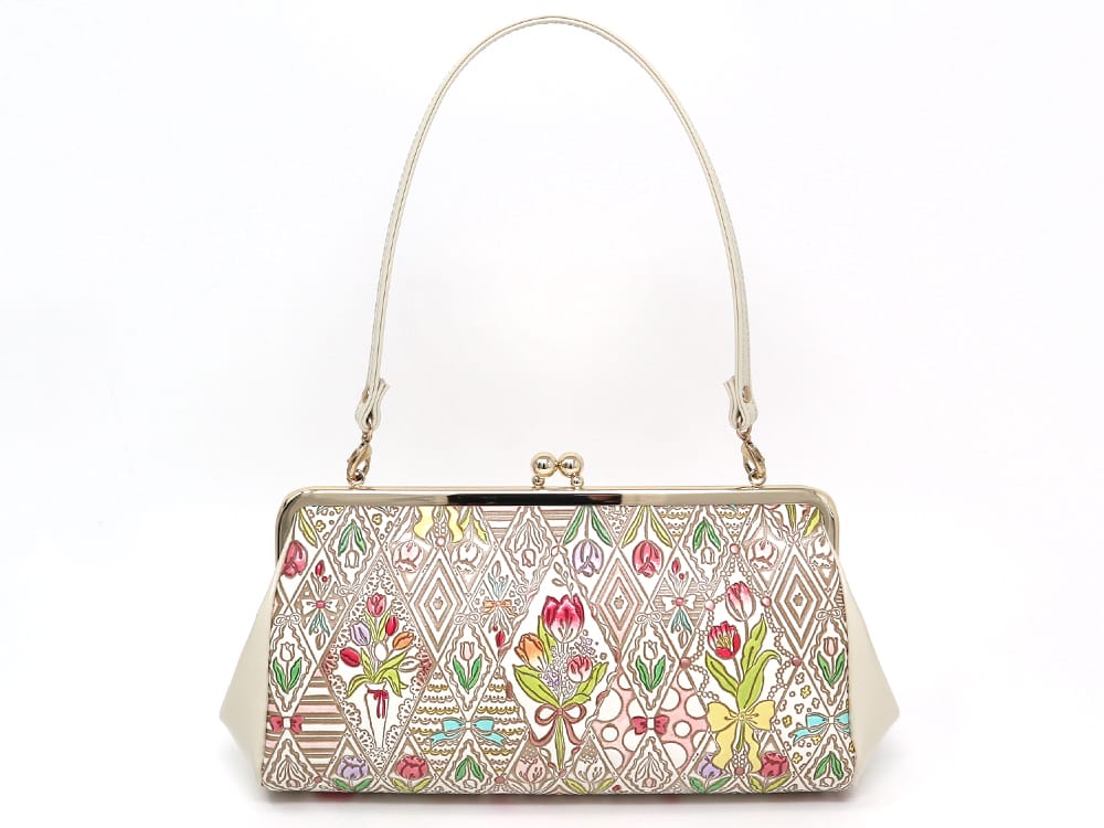 Tulips Clasp Clutch Purse