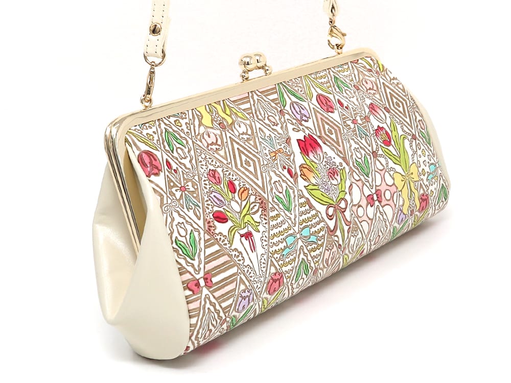 Tulips Clasp Clutch Purse