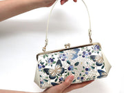 Blueberry (Navy) GAMAGUCHI Clasp Clutch Purse