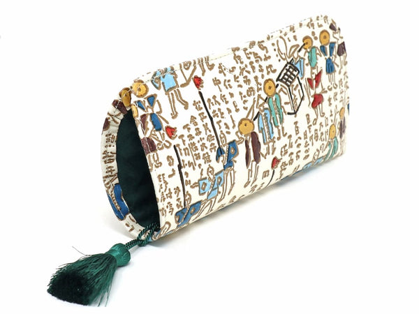Daimyo Procession with Kanji Eyeglasses Case