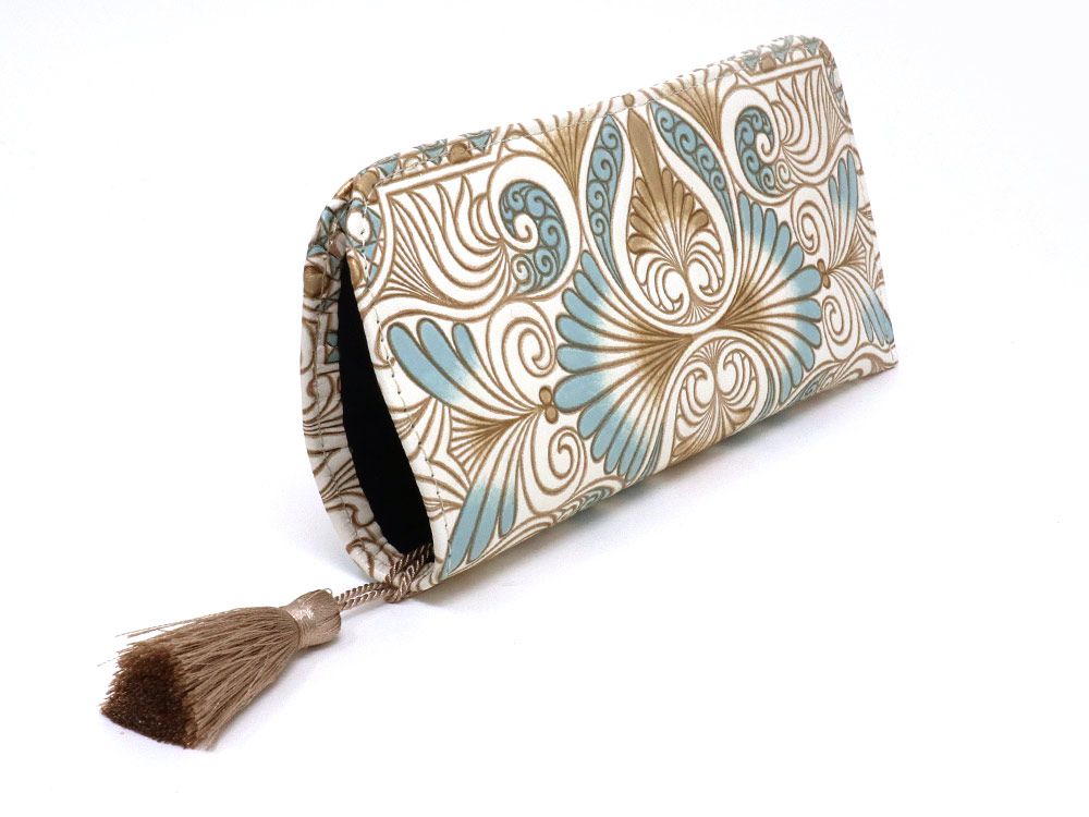 Rocaille (Blue) Eyeglasses Case