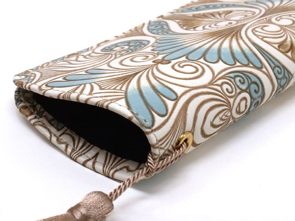 Rocaille (Blue) Eyeglasses Case